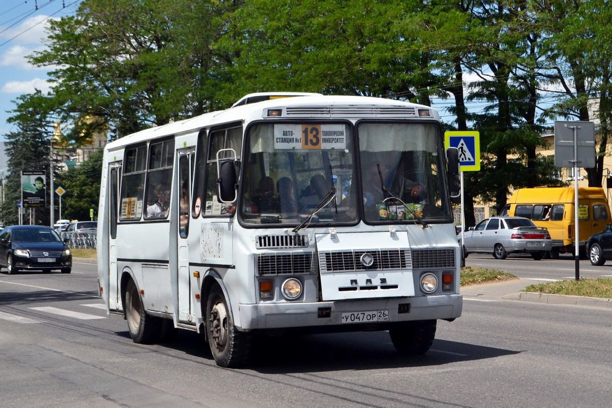 Ставропольский край, ПАЗ-32054 № У 047 ОР 26