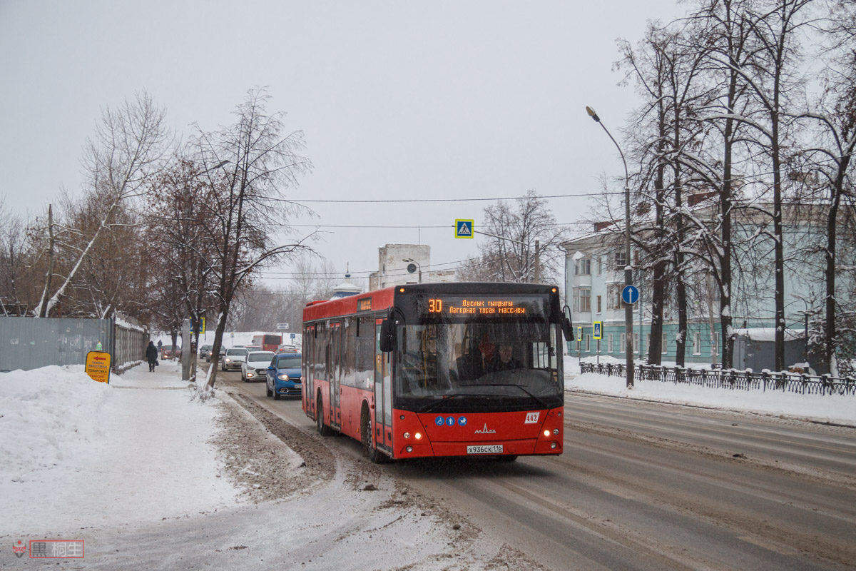 Татарстан, МАЗ-203.069 № 442