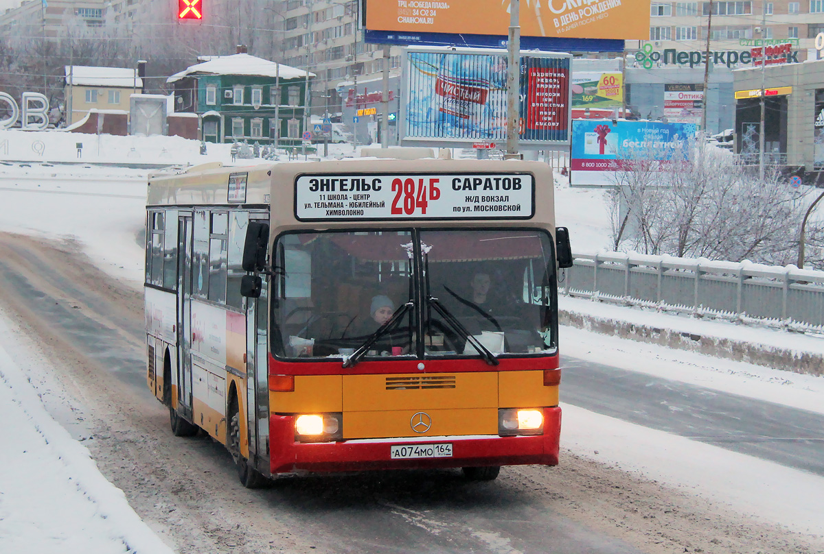 Саратовская область, Mercedes-Benz O405 № А 074 МО 164