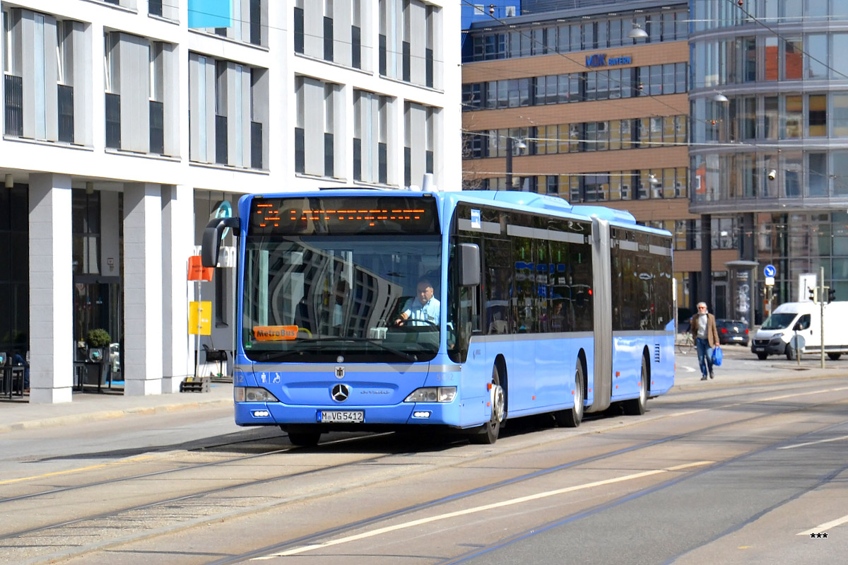 Бавария, Mercedes-Benz O530G Citaro facelift G № 5412