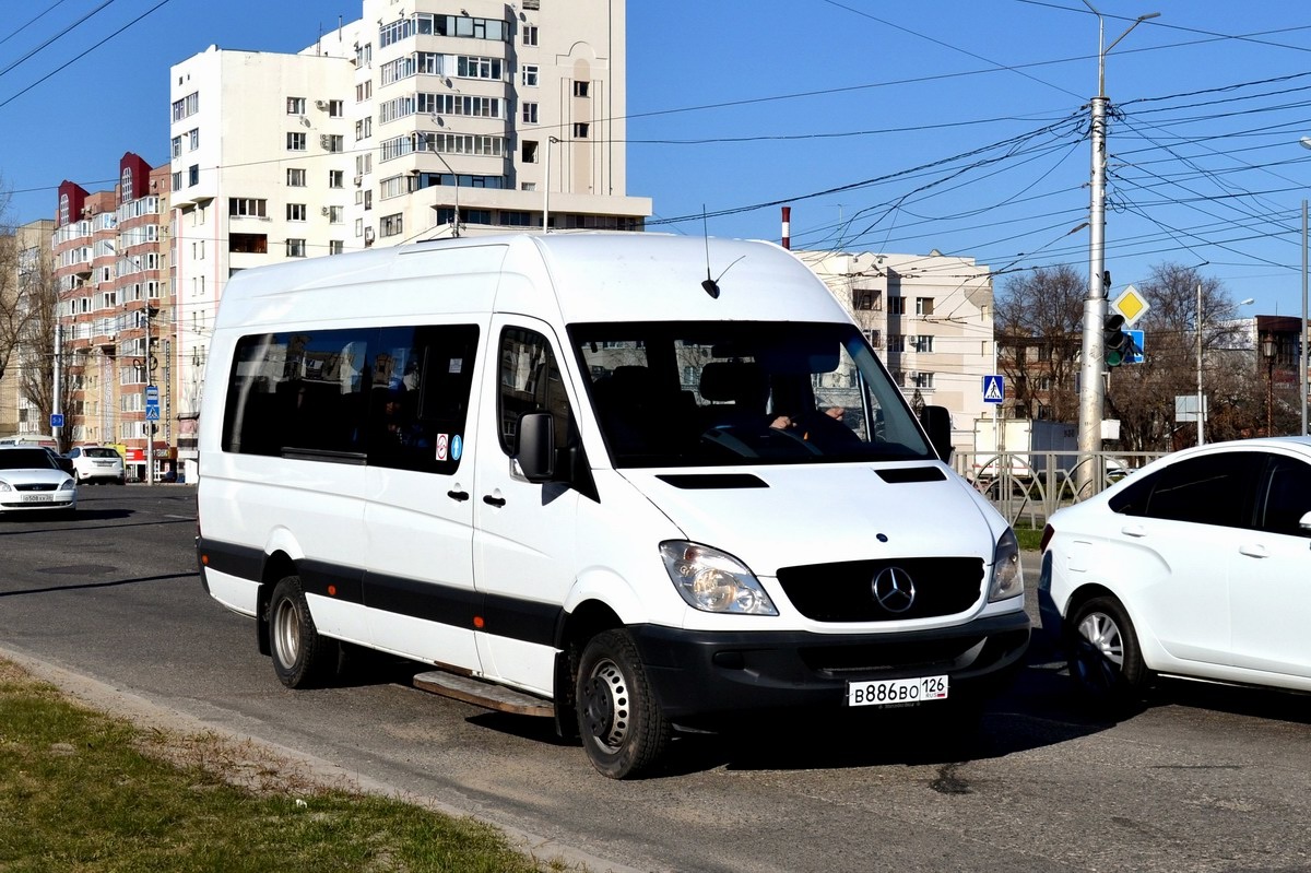 Ставропольский край, Луидор-22360C (MB Sprinter) № В 886 ВО 126