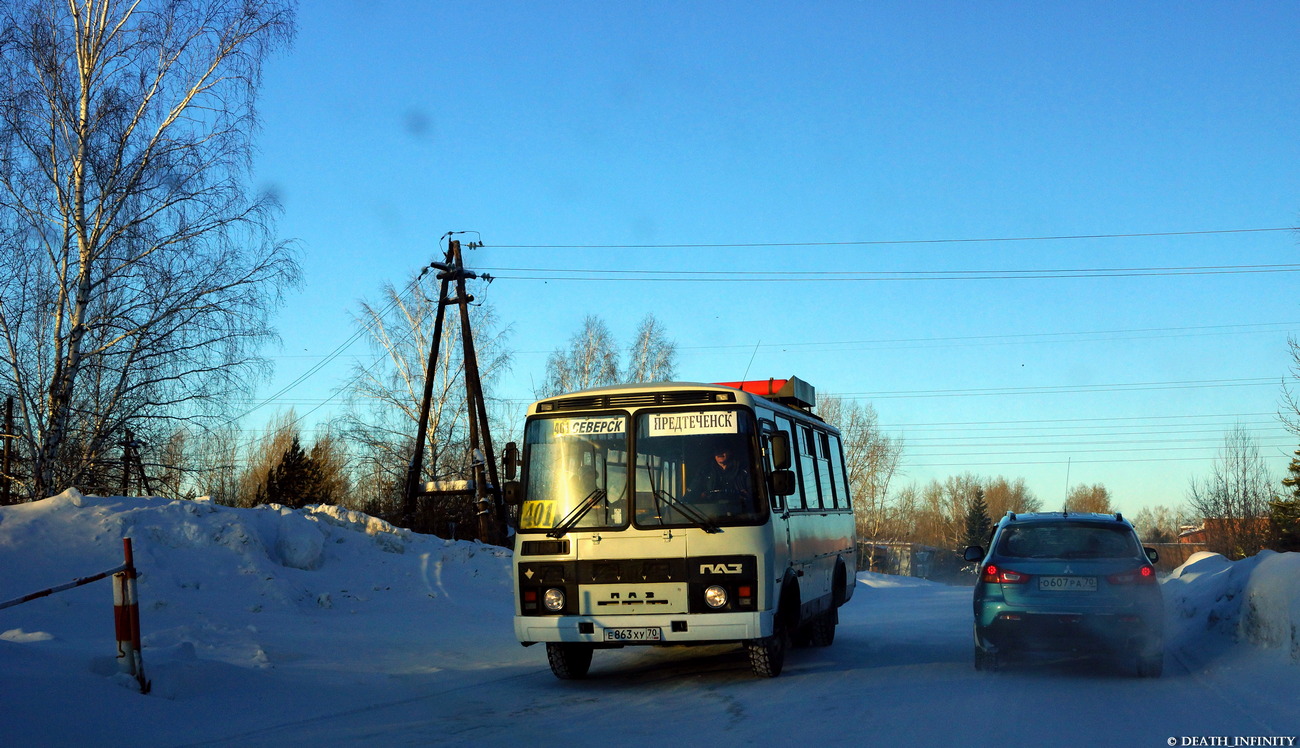 Томская область, ПАЗ-32054 № Е 863 ХУ 70