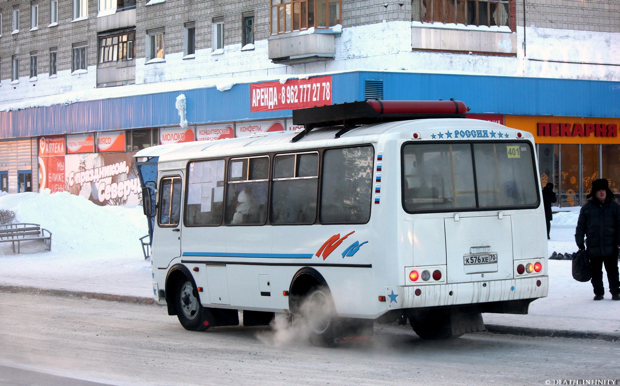 Томская область, ПАЗ-32054 № К 576 ХЕ 70