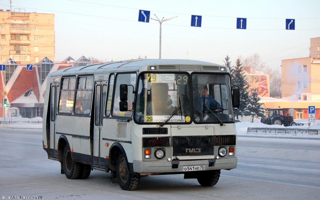 Томская область, ПАЗ-32054 № О 541 НЕ 70