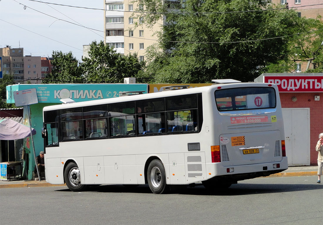 Приморский край, Daewoo New BS106 № АВ 028 25