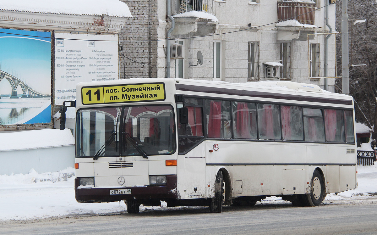 Саратовская область, Mercedes-Benz O405 № О 072 ВТ 48