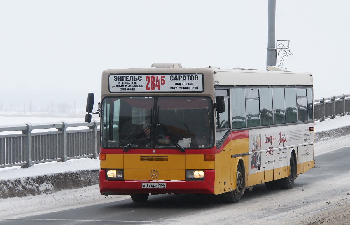 Саратовская область, Mercedes-Benz O405 № А 074 МО 164