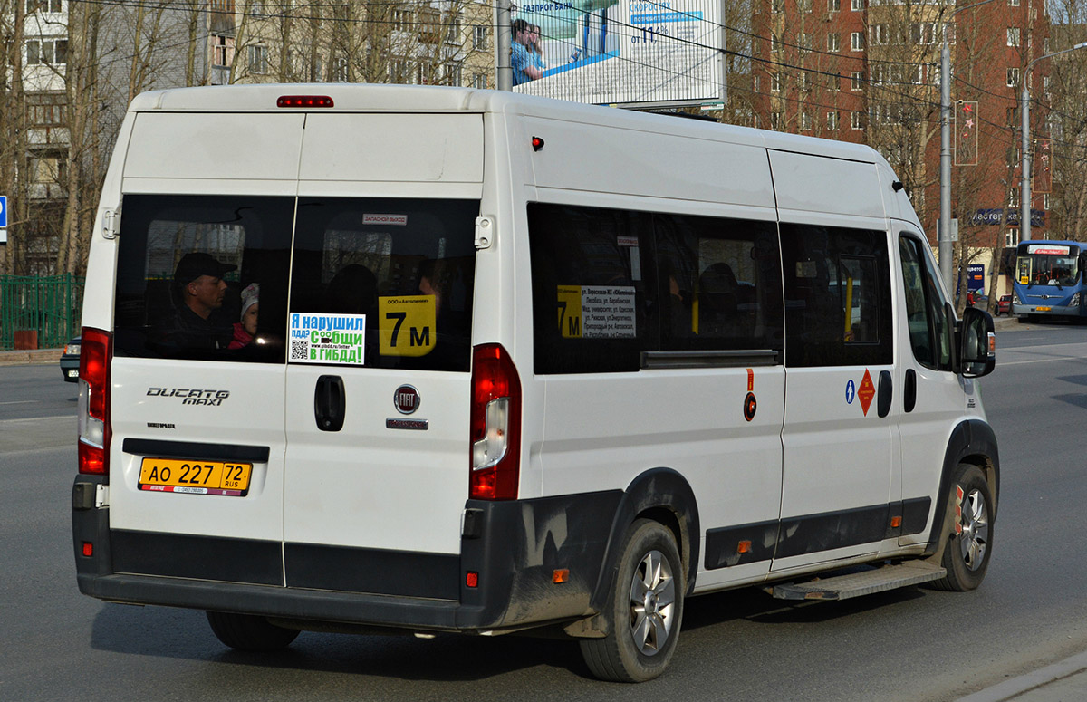 Тюменская область, Нижегородец-FST613 (FIAT Ducato) № АО 227 72