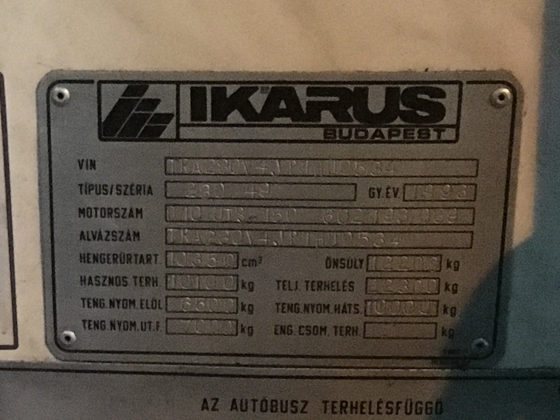 Ουγγαρία, Ikarus 280.49 # 08-11