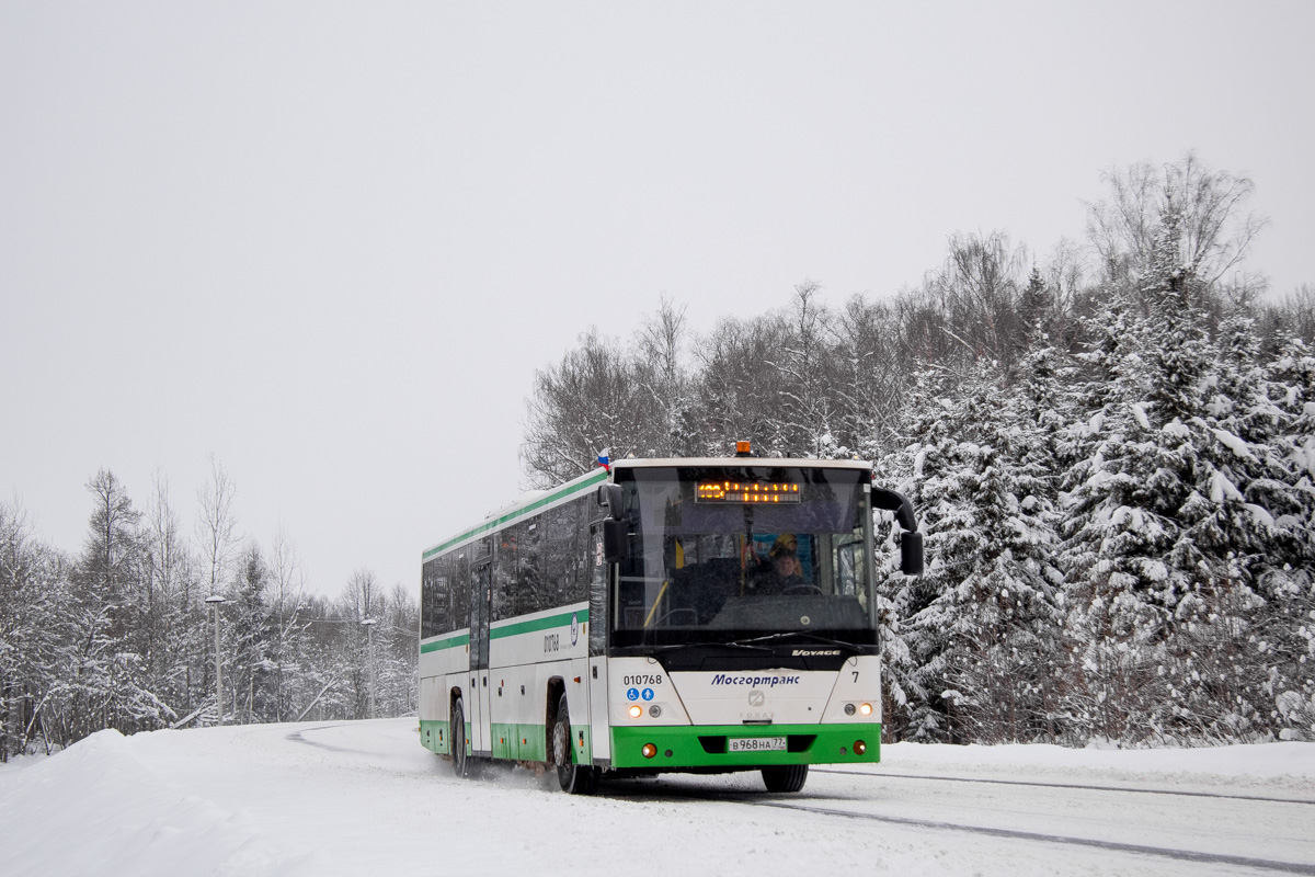 Москва, ГолАЗ-525110-11 "Вояж" № 010768