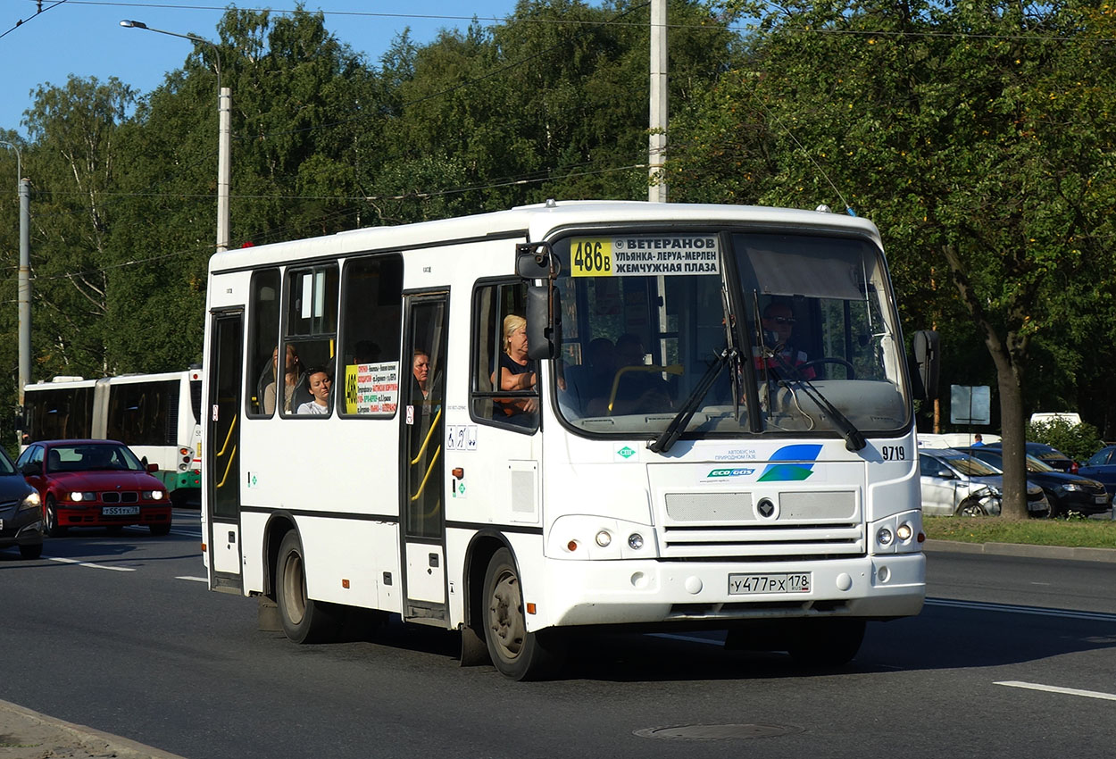 Санкт-Петербург, ПАЗ-320302-11 № 9719