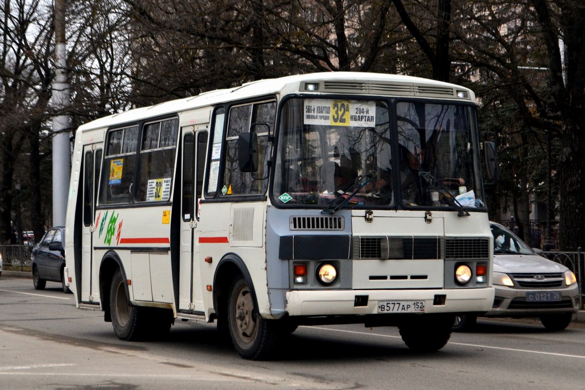 Ставропольский край, ПАЗ-32054 № В 577 АР 152