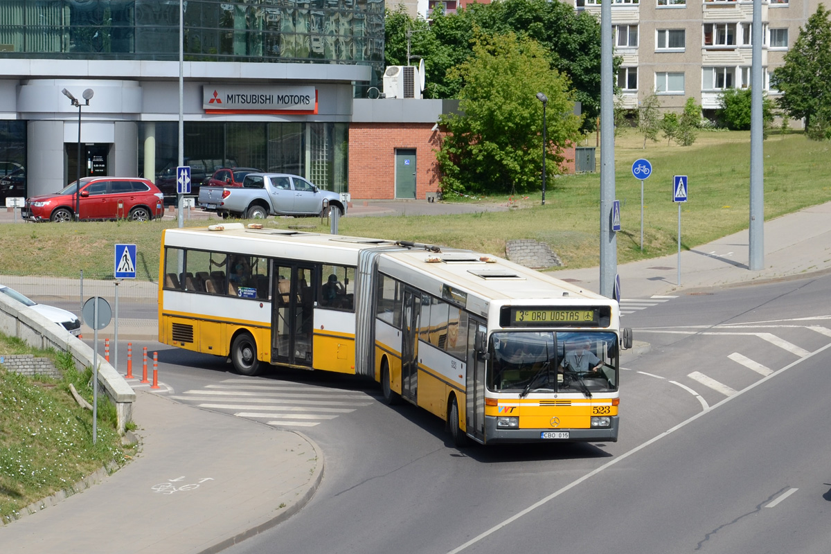 Литва, Mercedes-Benz O405G № 523