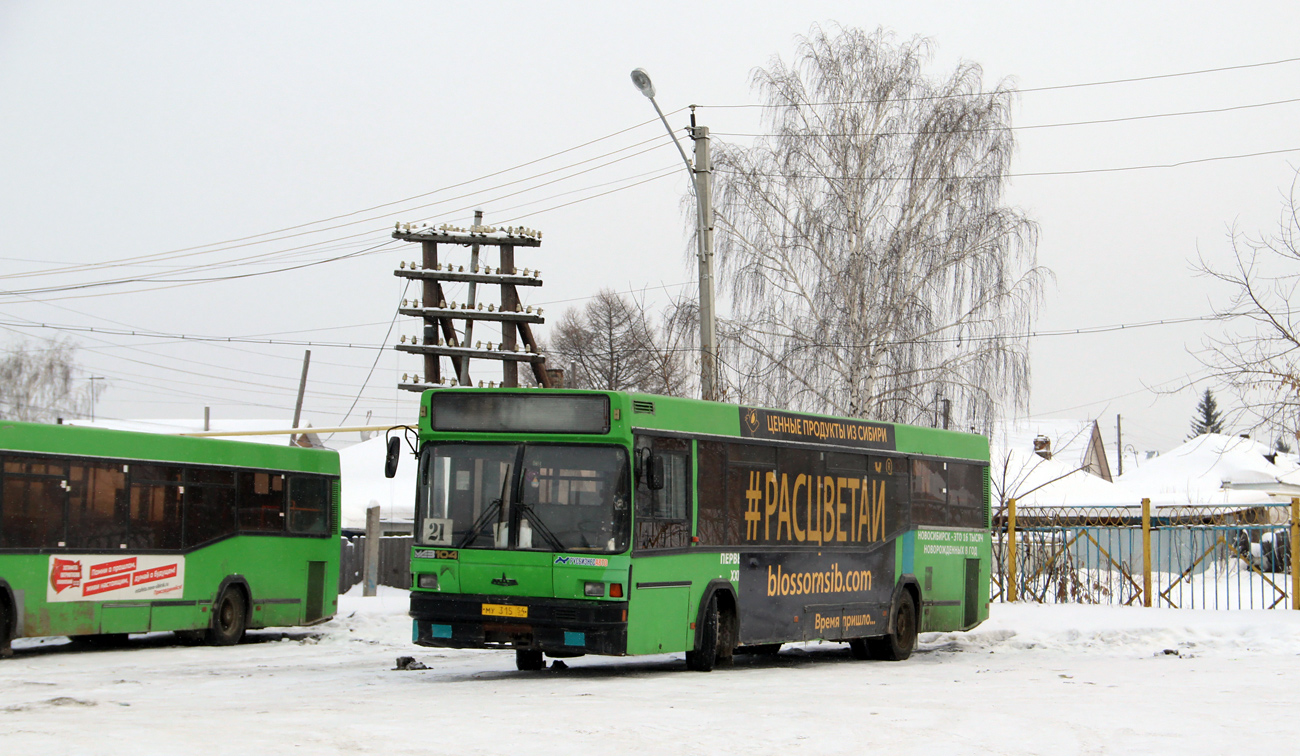 Новосибирская область, МАЗ-104.021 № 4166