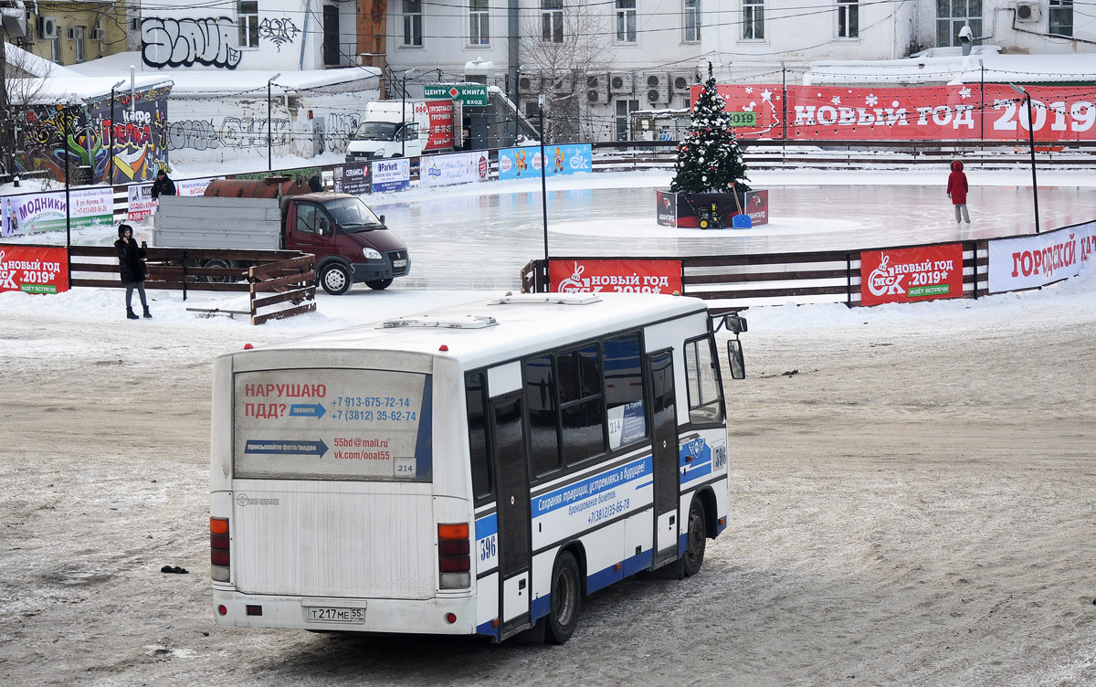 Омская область, ПАЗ-320402-04 № 396