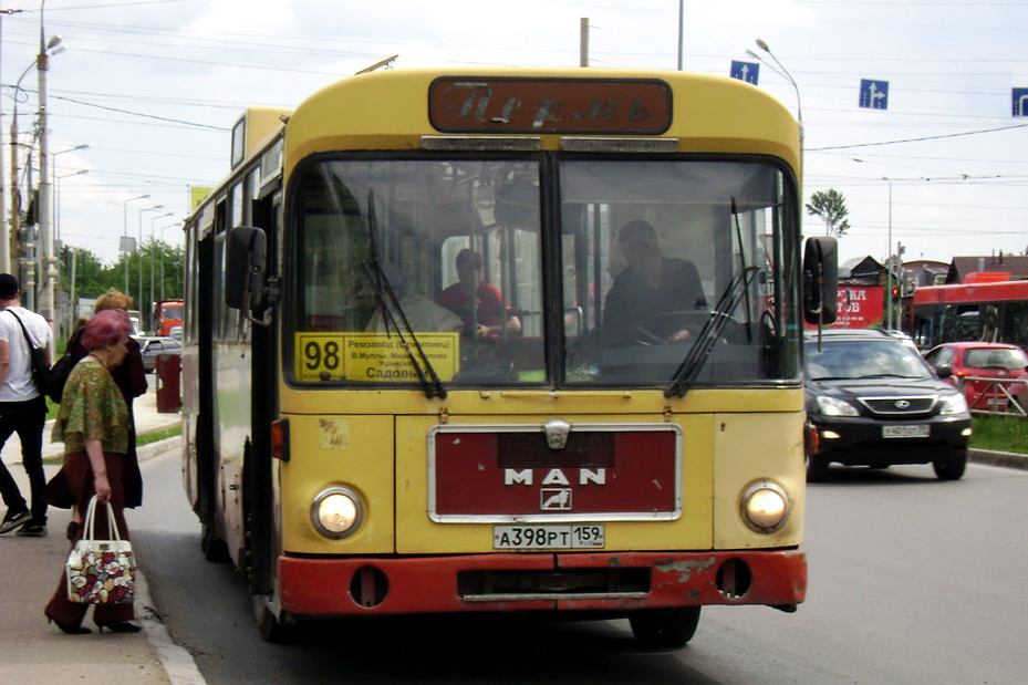 Пермский край, MAN 192 SL200 № А 398 РТ 159