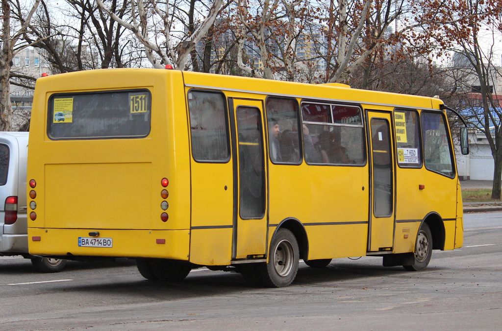 Одесская область, Богдан А09201 (ЛуАЗ) № BA 4714 BO