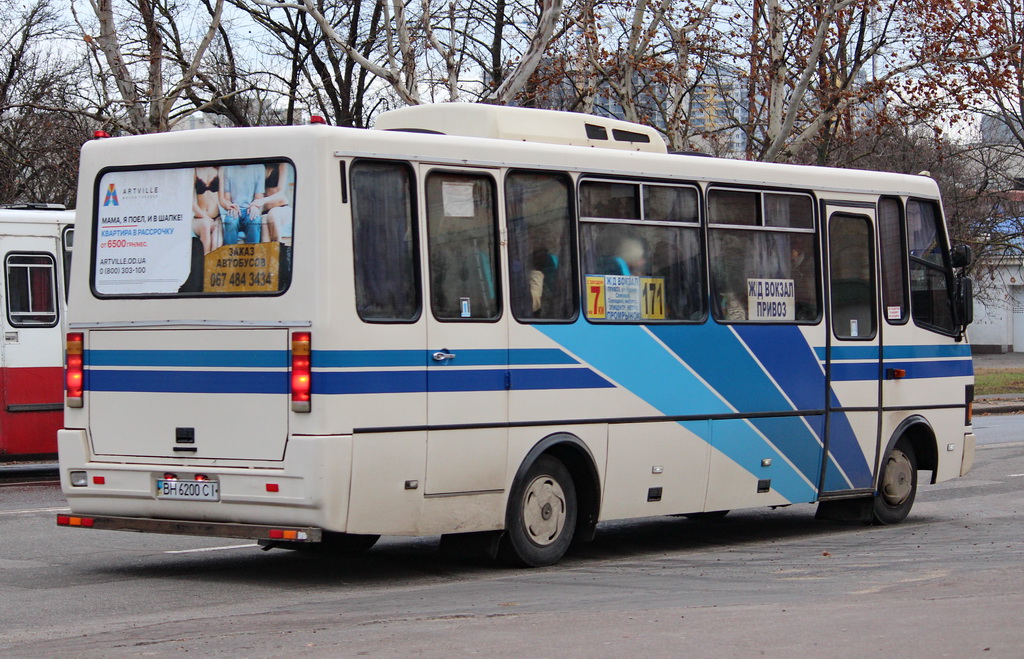 Одесская область, БАЗ-А079.25 "Мальва" № BH 6200 CI