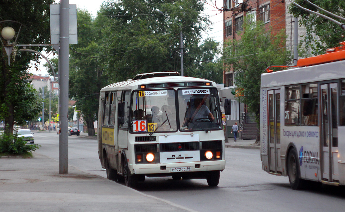 Томская область, ПАЗ-32054 № С 972 СС 70