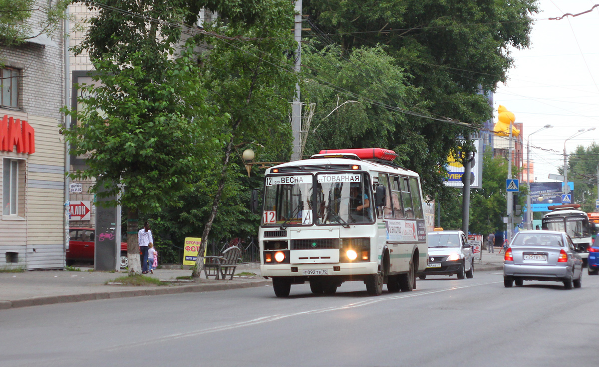 Томская область, ПАЗ-32054 № Е 092 ТЕ 70