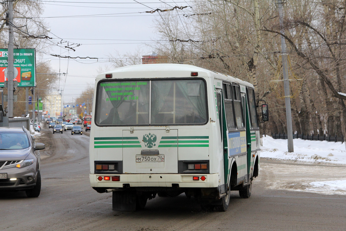 Томская область, ПАЗ-32051-110 № М 750 ОХ 70