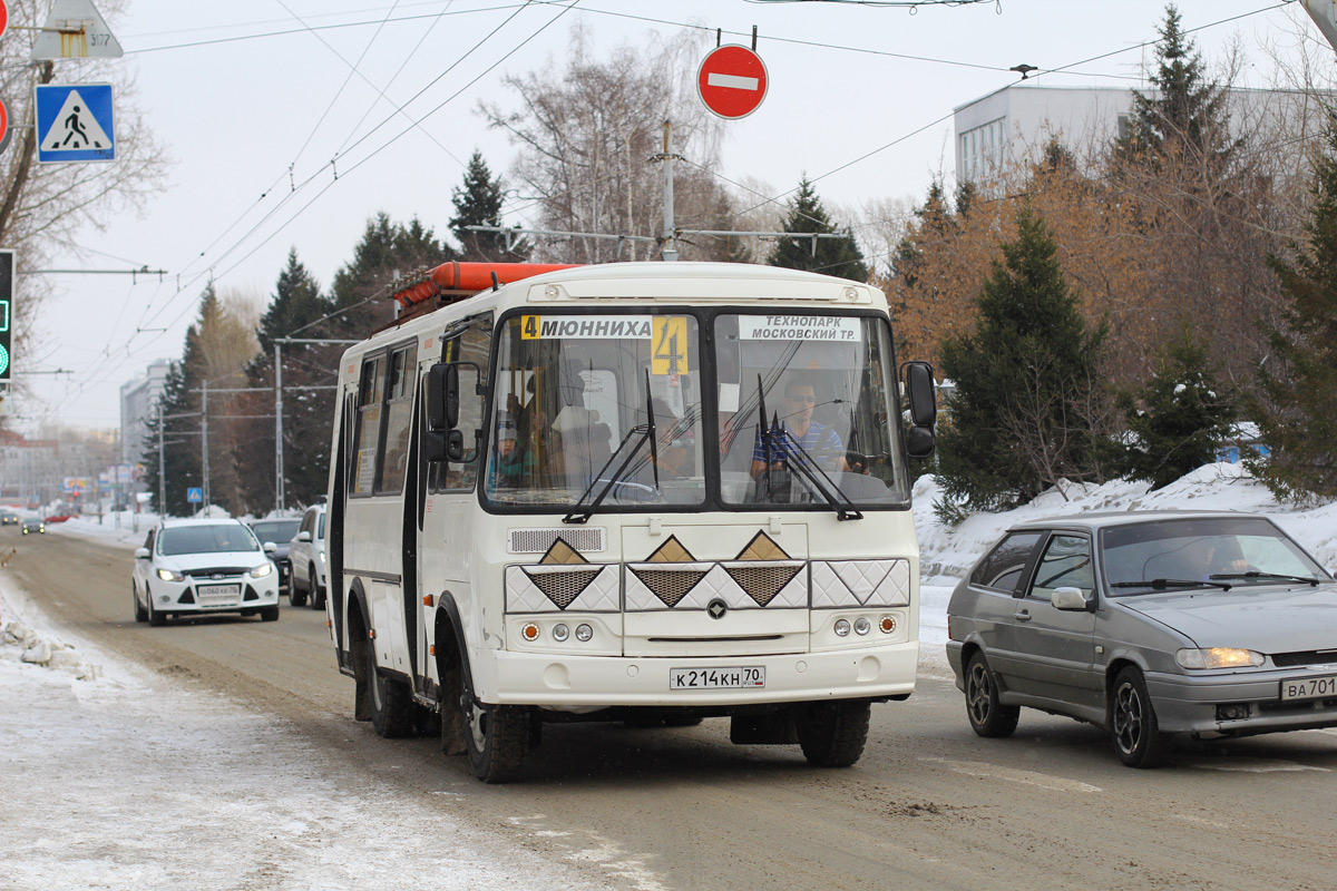 Томская область, ПАЗ-32054 № К 214 КН 70