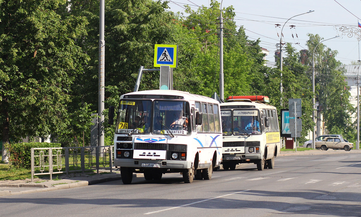 Томская область, ПАЗ-32054 № О 308 ХВ 70