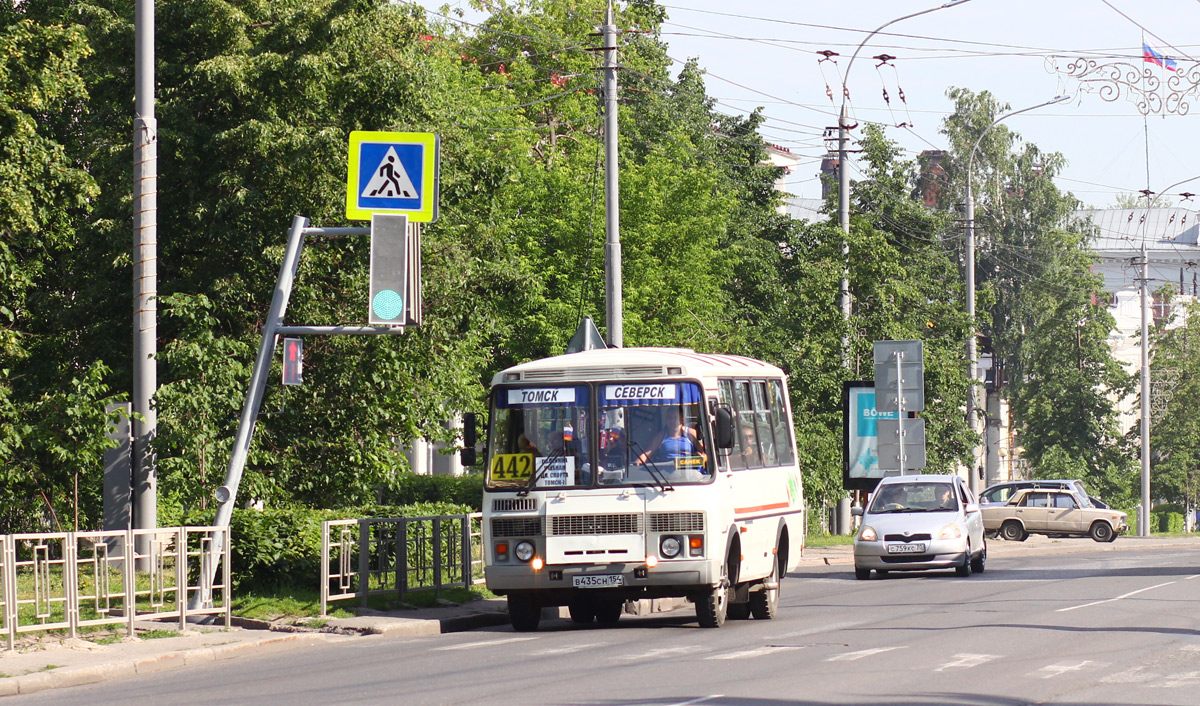 Томская область, ПАЗ-32054 № В 435 СН 154