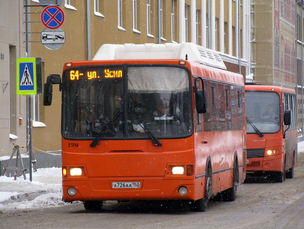 Нижегородская область, ЛиАЗ-5256.57 № 21714