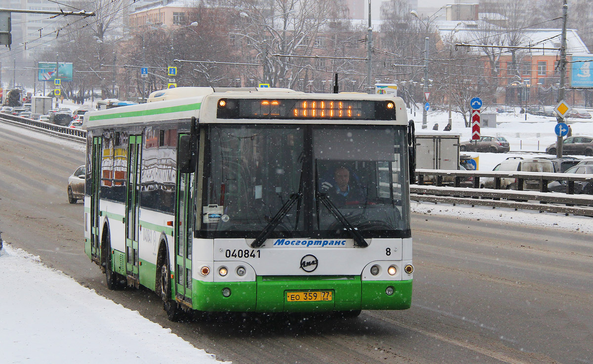 Москва, ЛиАЗ-5292.21 № 040841