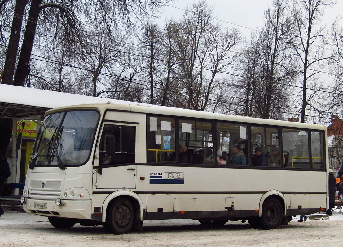 Тверская область, ПАЗ-320412-05 № Е 245 РВ 69