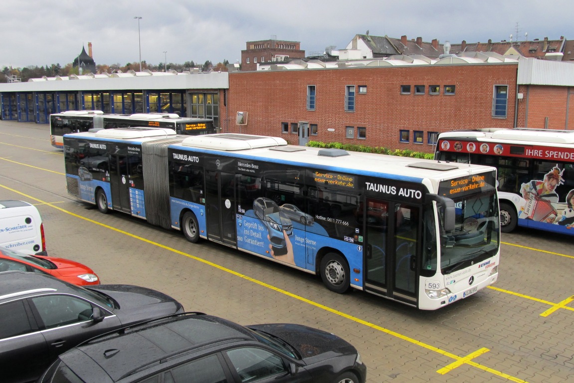 Гессен, Mercedes-Benz O530G Citaro facelift G № 593