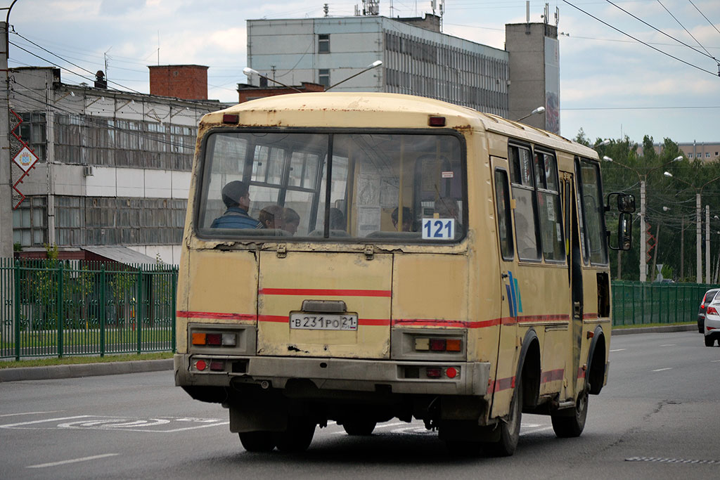 Чувашия, ПАЗ-32053 № В 231 РО 21