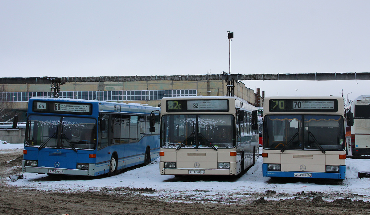 Пензенская область, Mercedes-Benz O405N2 № А 531 МР 33; Пензенская область — АТП