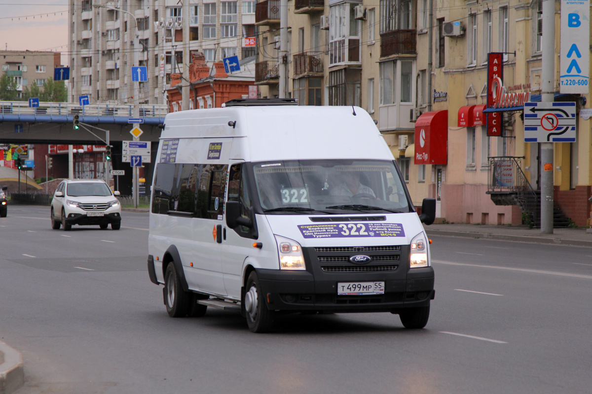 Омская область, Ford Transit [RUS] (Z6F.ESF.) № Т 499 МР 55