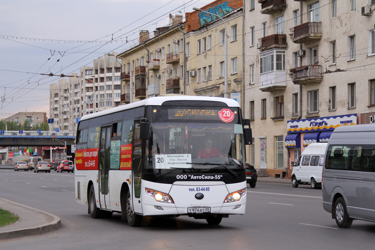 Омская область, Yutong ZK6852HG № 2010