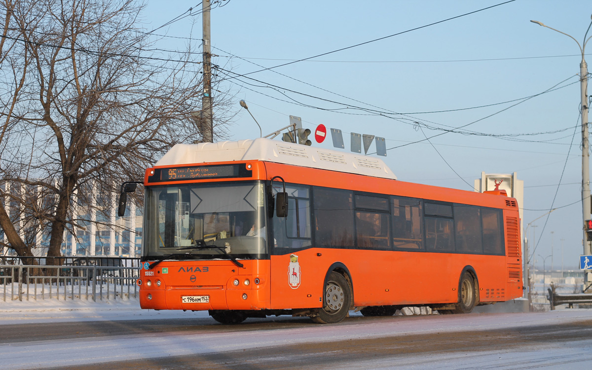 Нижегородская область, ЛиАЗ-5292.67 (CNG) № 15521