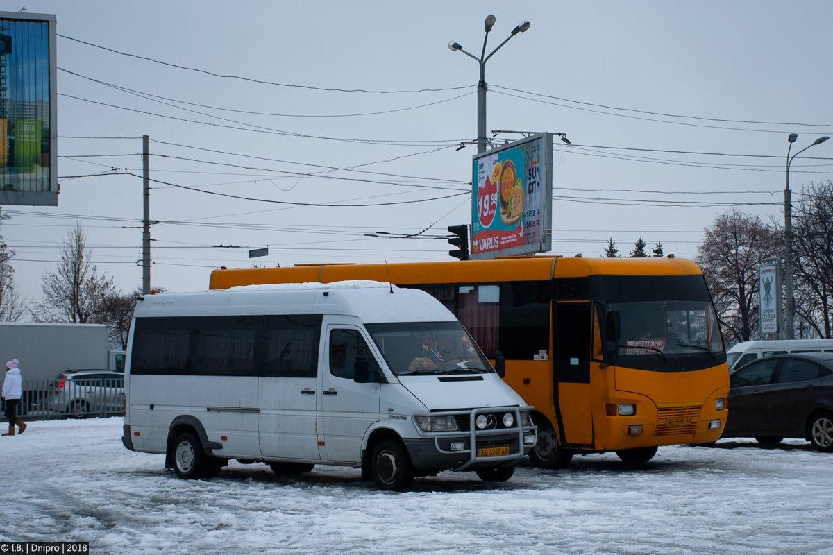 Днепропетровская область, Mercedes-Benz Sprinter W904 412D № AE 3747 AA