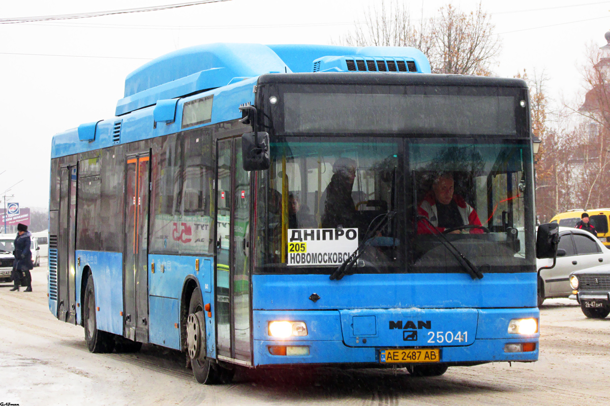 Днепропетровская область, MAN A21 NL313 CNG № AE 2487 AB