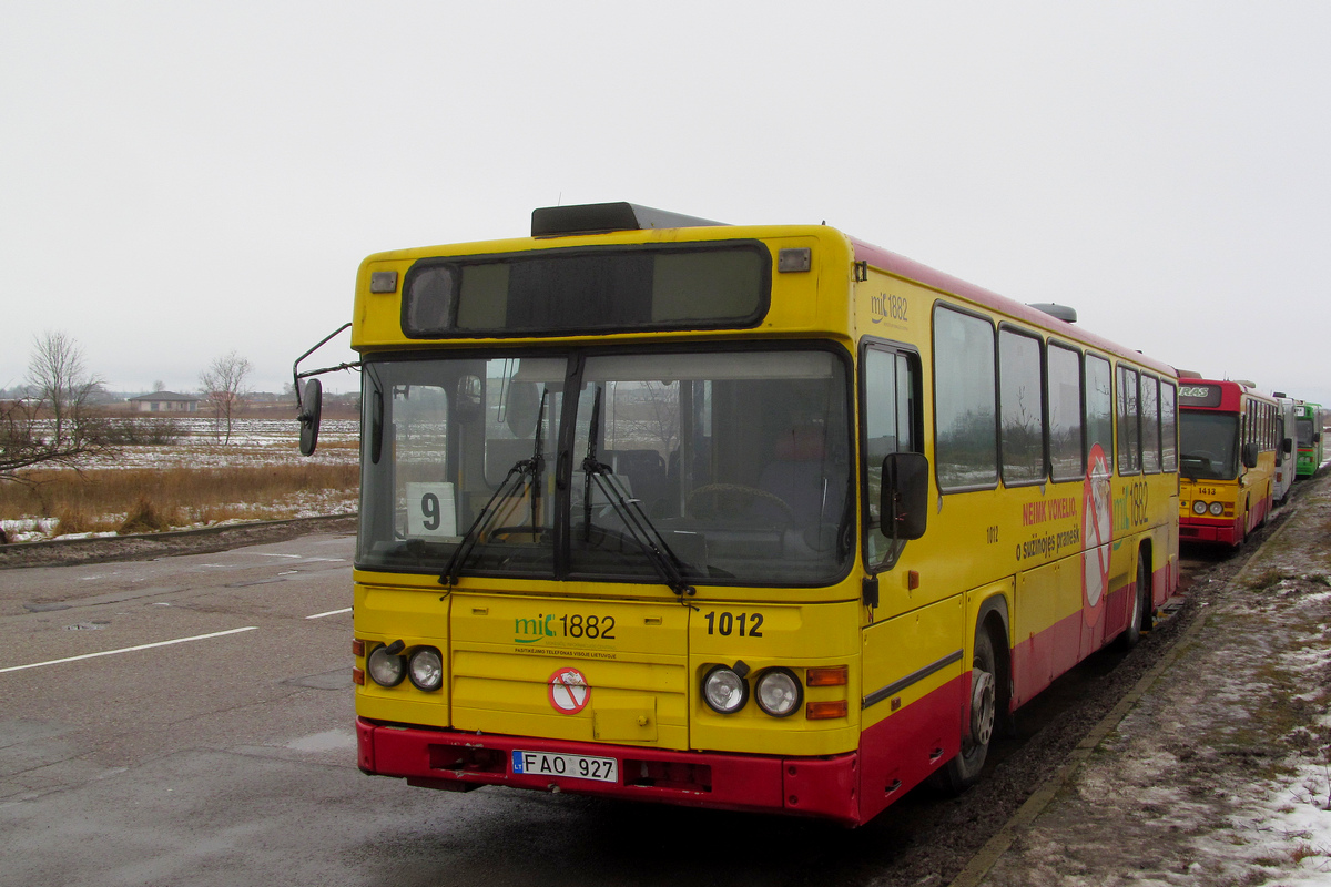 Литва, Scania CN113CLB № 1012