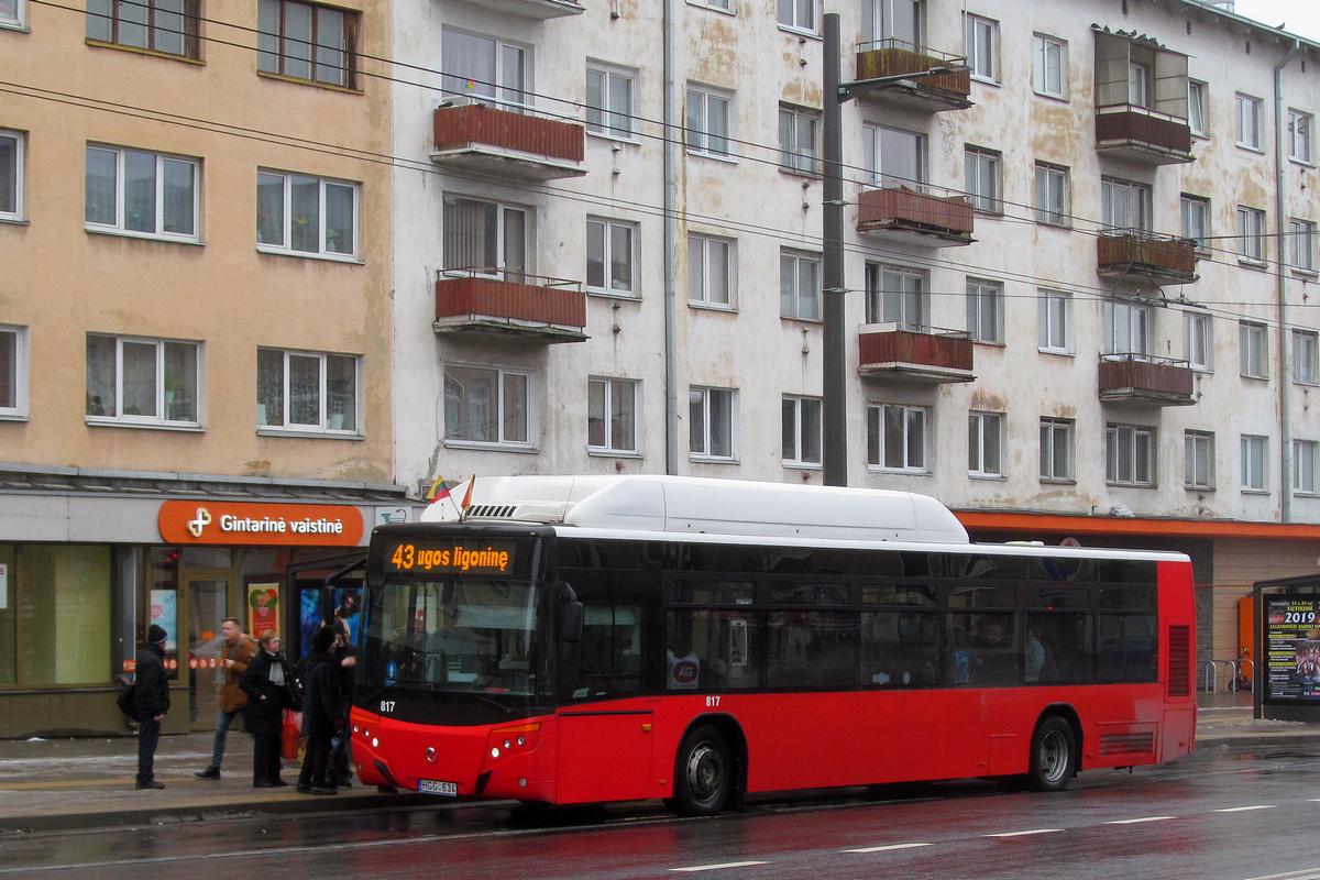 Литва, Castrosua CS.40 City Versus GNC 12 № 817