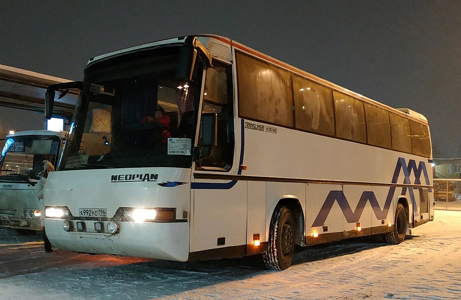Свярдлоўская вобласць, Neoplan N316SHD Transliner № А 992 УС 196