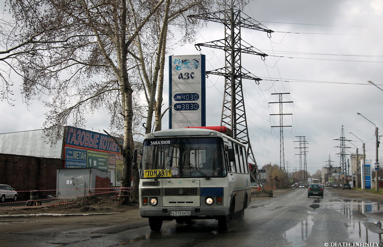 Томская область, ПАЗ-32053 № К 313 ЕМ 70