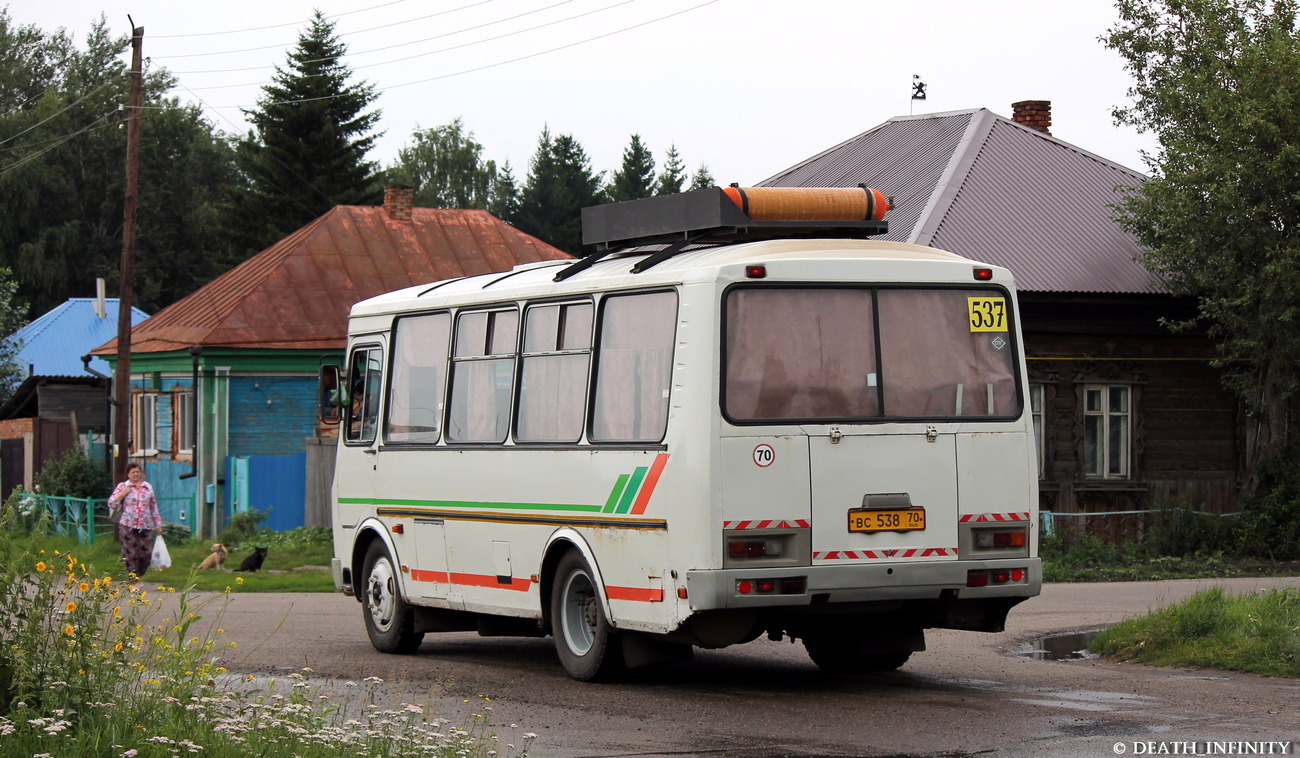 Томская область, ПАЗ-32053 № ВС 538 70