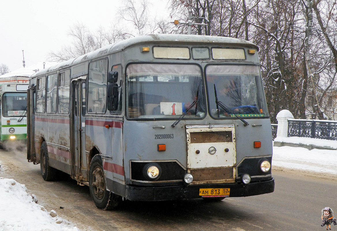 Нижегородская область, ЛиАЗ-677М (БАРЗ) № АМ 813 52