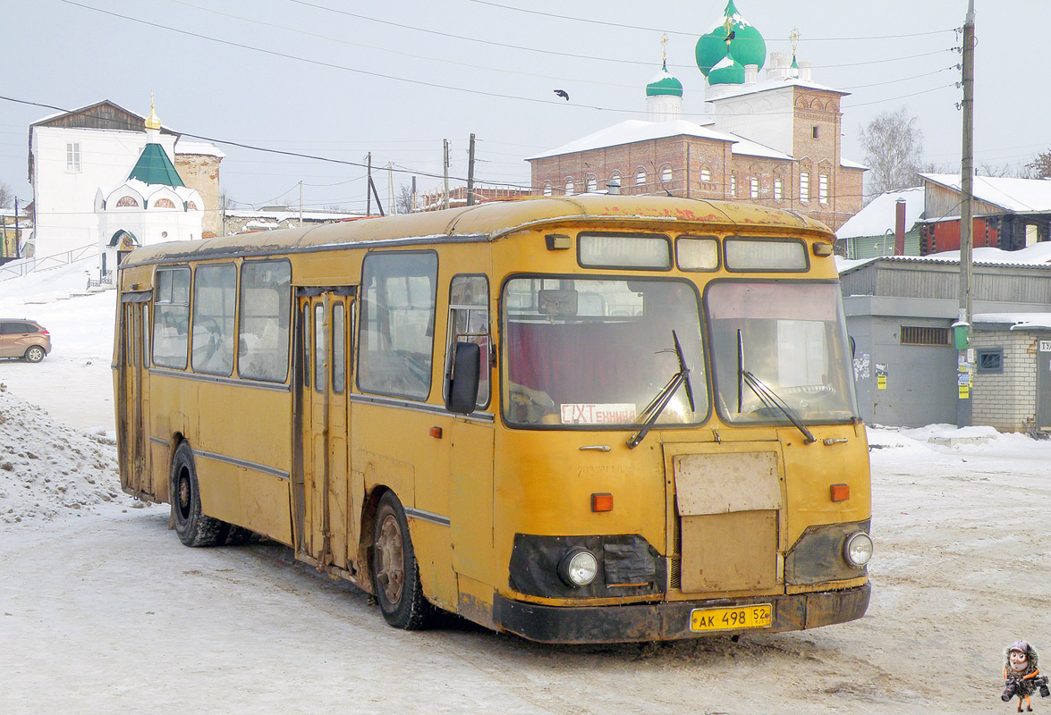 Нижегородская область, ЛиАЗ-677М № АК 498 52