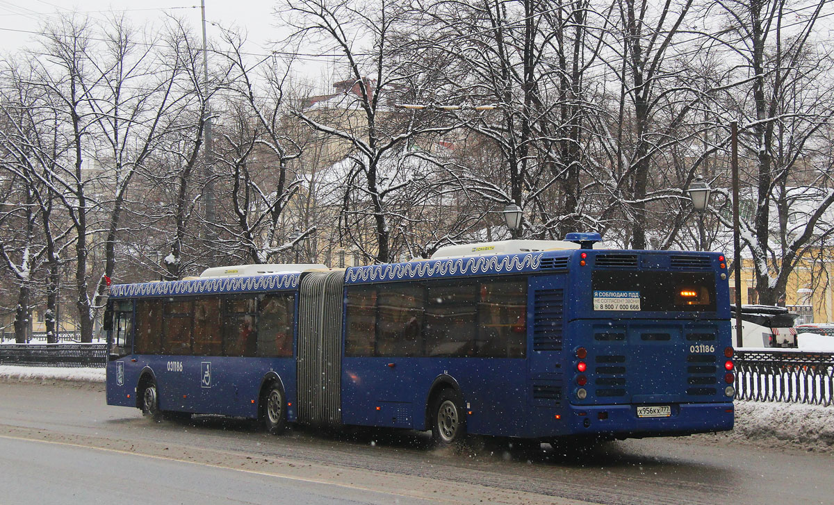 Москва, ЛиАЗ-6213.22 № 031186