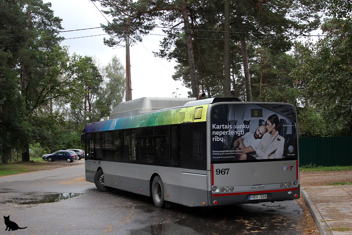 Литва, Solaris Urbino III 12 CNG № 967