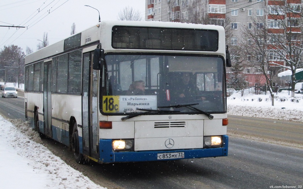 Владимирская область, Mercedes-Benz O405N № С 853 МХ 33