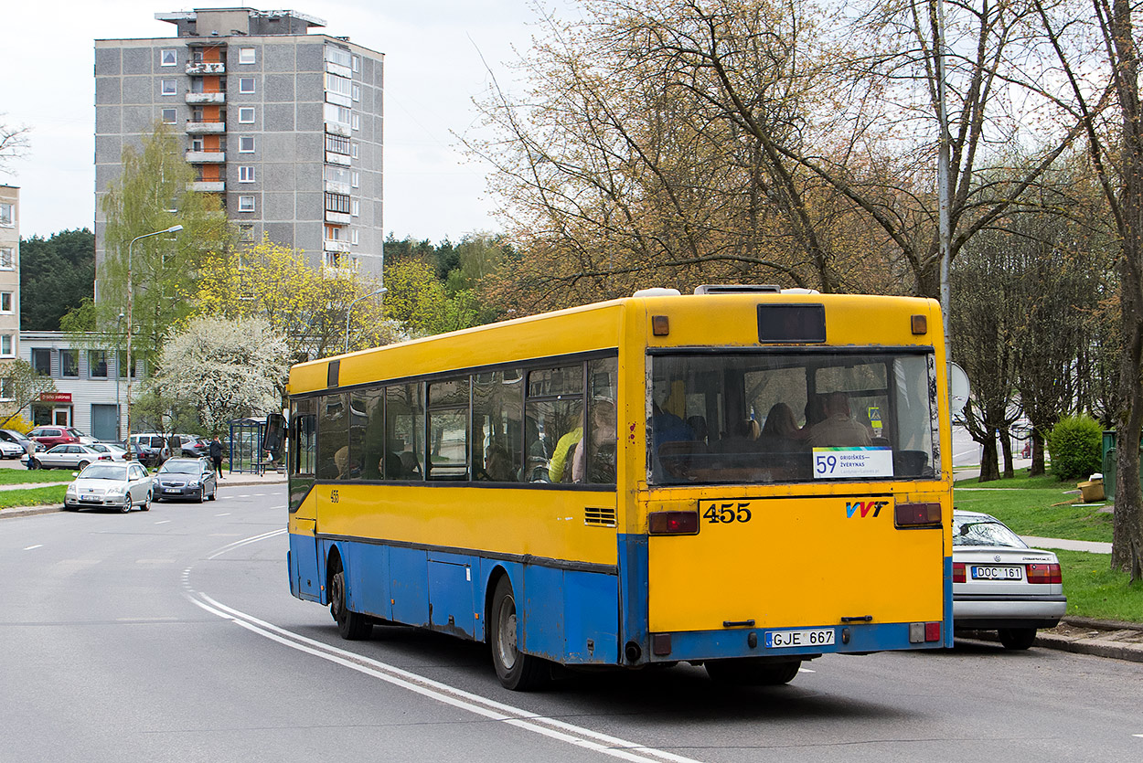 Литва, Mercedes-Benz O405 № 455